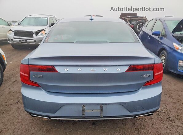 YV1A22ML9H1010847 2017 VOLVO S90 Синий Вид салона спереди