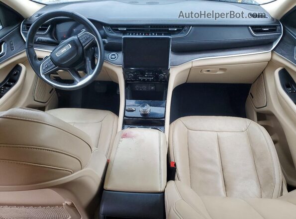 1C4RJHBG7N8558532 2022 JEEP GRAND CHER White Widok zestawu wskaźników