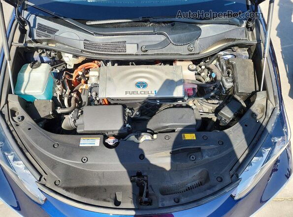JTDBVRBD4KA007691 2019 TOYOTA MIRAI Blue უკანა სალონის ხედი