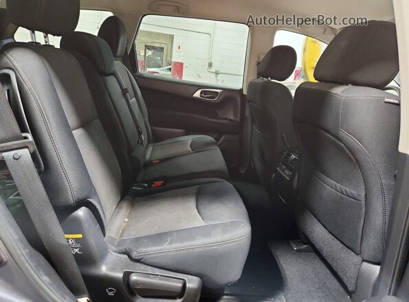5N1DR2MN8HC612073 2017 NISSAN PATHFINDER Gray Vista del compartimento del motor
