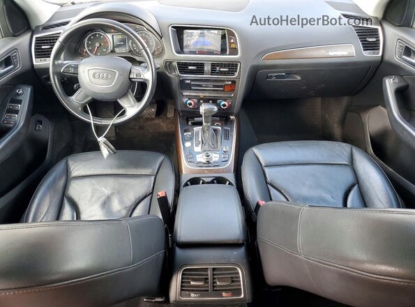 WA1C2AFPXHA079212 2017 AUDI Q5 Black Widok zestawu wskaźników