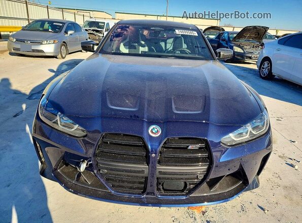 WBS43AY04PFN35500 2023 BMW M3 Blue Widok z przodu