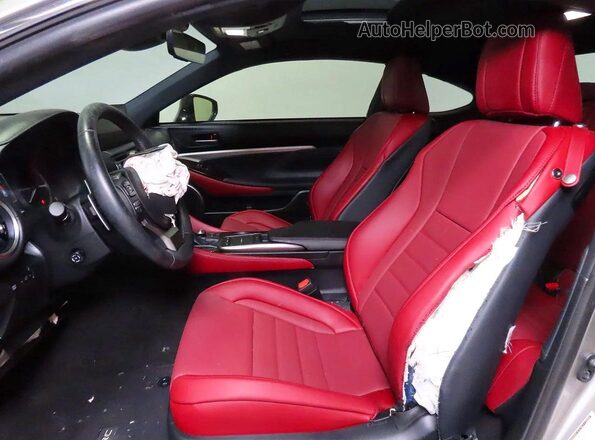 JTHDZ5BC4R5027549 2024 LEXUS RC350 Серебряный Вид задних сидений