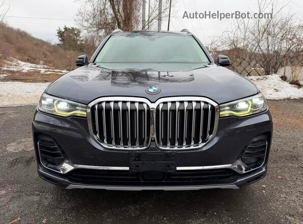 5UXCW2C52KLB43713 2019 BMW X7 Gray 