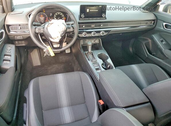 2HGFE2F54TH535098 2026 HONDA CIVIC Black Vista del cuadro de instrumentos