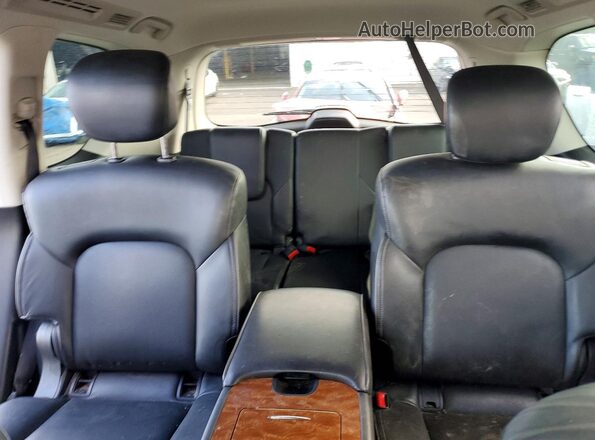 JN8AZ2NE4K9227902 2019 INFINITI QX80 Синий Вид задней части салона
