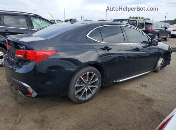 19UUB2F59JA003616 2018 ACURA TLX Черный Передняя правая четверть