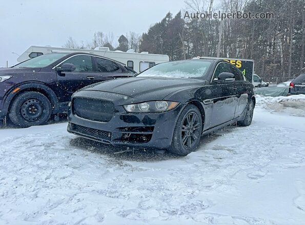 SAJAJ4FX3JCP38714 2018 JAGUAR XF Черный Задняя правая четверть