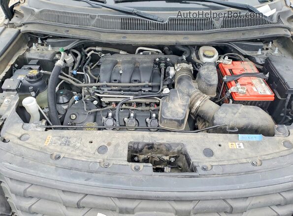 1FM5K8AR0JGC18195 2018 FORD FORD EXPLORER Black Engine compartment view