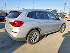 2019 Bmw X3 Sdrive30i Silver vin: 5UXTR7C54KLE94319