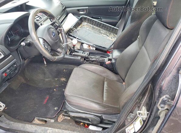 JF1VA1A62J9807795 2018 SUBARU WRX Черный Вид панели приборов
