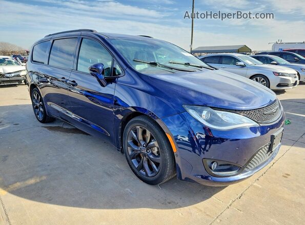 2C4RC1GG2KR681780 2019 CHRYSLER PACIFICA Blue Widok z przodu