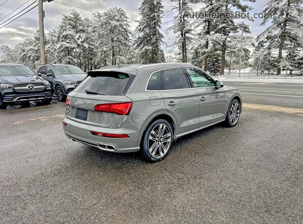 WA1B4AFYXK2022198 2019 AUDI SQ5 Серый Передняя правая четверть