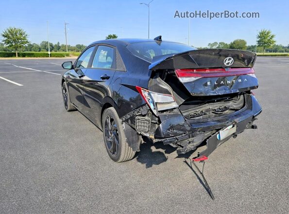 KMHLM4DG5TU122748 2026 HYUNDAI ELANTRA Черный Передняя правая четверть