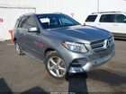 2016 Mercedes-benz Gle 300d 4matic Gray vin: 4JGDA0EB5GA677036