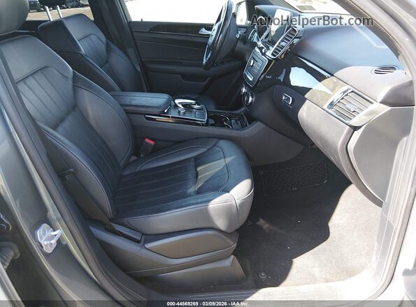 4JGDA5HB0HA888073 2017 MERCEDES-BENZ GLE 350 Gray Widok wnętrza z przodu