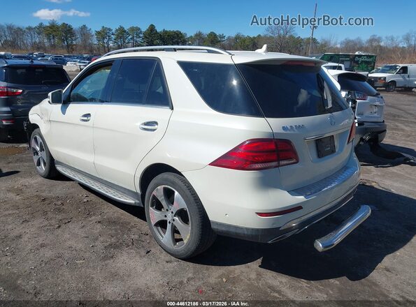 4JGDA5HB1HA852330 2017 MERCEDES-BENZ GLE 350 Белый Задняя левая четверть