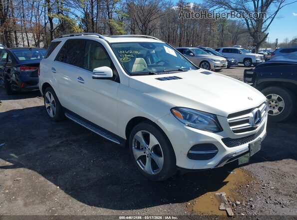 4JGDA5HB1HA852330 2017 MERCEDES-BENZ GLE 350 Белый Передняя правая четверть