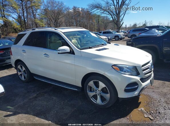 4JGDA5HB1HA852330 2017 MERCEDES-BENZ GLE 350 Белый Вид задней части салона