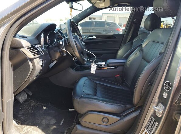 4JGDA5HB1HA892519 2017 MERCEDES-BENZ GLE Серебряный Вид салона спереди