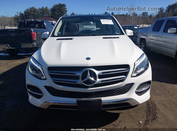 4JGDA5HB1HA986609 2017 MERCEDES-BENZ GLE 350 White უკანა სალონის ხედი