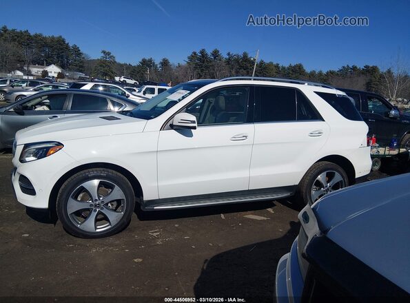 4JGDA5HB1HA986609 2017 MERCEDES-BENZ GLE 350 White 
