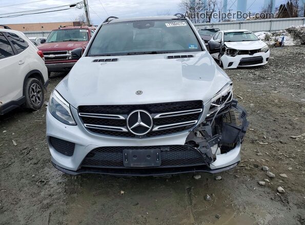 4JGDA5HB1JB161041 2018 MERCEDES-BENZ GLE Серый Вид спереди