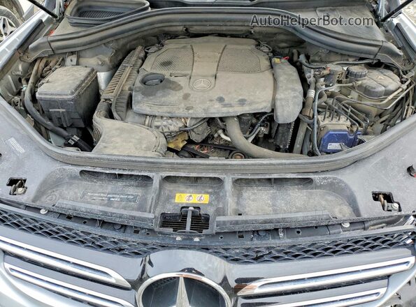 4JGDA5HB1JB161041 2018 MERCEDES-BENZ GLE Серый Вид подкапотного пространства