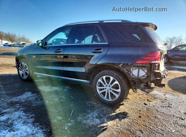 4JGDA5HB2GA624612 2016 MERCEDES-BENZ GLE Черный Задняя левая четверть