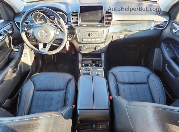 4JGDA5HB2GA624612 2016 MERCEDES-BENZ GLE Черный Вид панели приборов