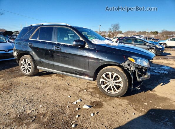 4JGDA5HB2GA624612 2016 MERCEDES-BENZ GLE Черный Передняя правая четверть