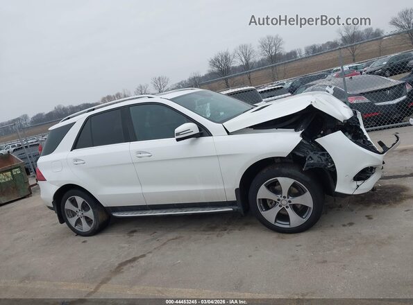4JGDA5HB2HA814279 2017 MERCEDES-BENZ GLE 350 White Widok wnętrza z tyłu