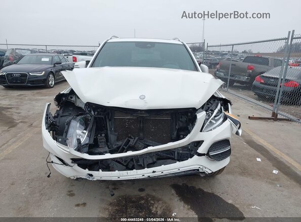 4JGDA5HB2HA814279 2017 MERCEDES-BENZ GLE 350 White Widok zestawu wskaźników