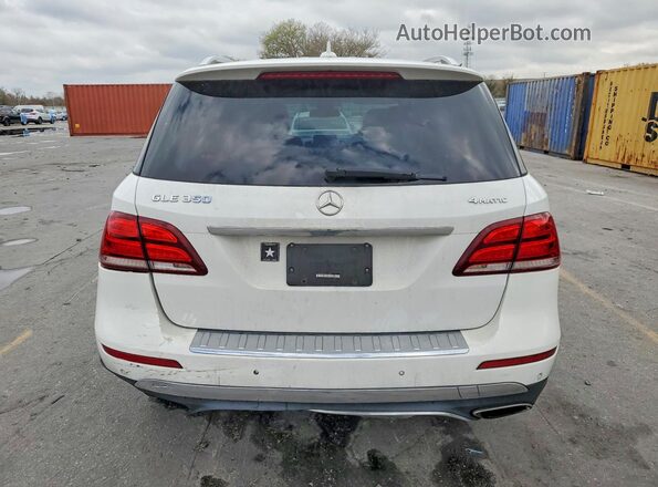 4JGDA5HB2HA872456 2017 MERCEDES-BENZ GLE Белый Вид сзади