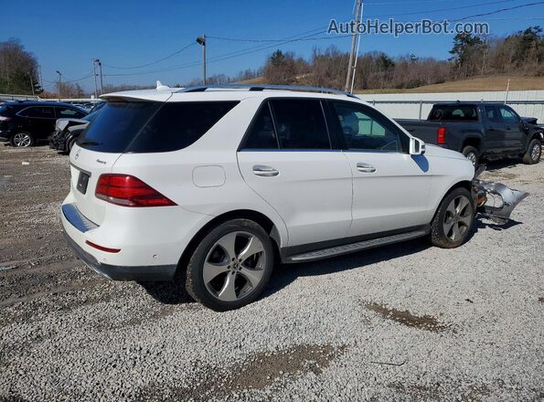 4JGDA5HB2HA922515 2017 MERCEDES-BENZ GLE Белый Задняя правая четверть