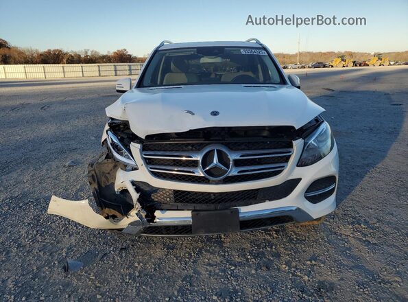 4JGDA5HB3JB081370 2018 MERCEDES-BENZ GLE White Widok z przodu