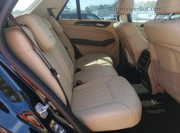 4JGDA5HB4GA781624 2016 MERCEDES-BENZ GLE Черный Вид задней части салона