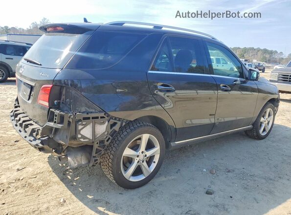 4JGDA5HB4GA781624 2016 MERCEDES-BENZ GLE Черный Задняя правая четверть