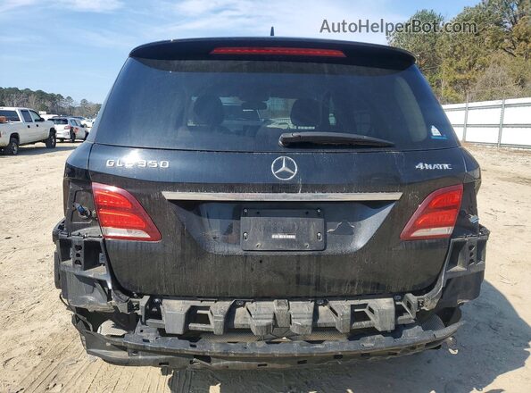 4JGDA5HB4GA781624 2016 MERCEDES-BENZ GLE Черный Вид сзади