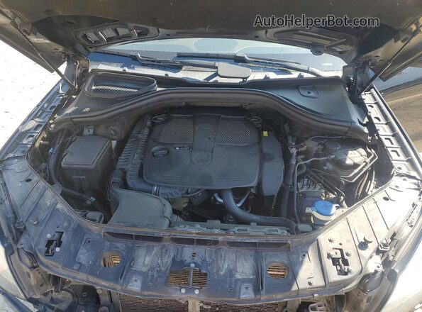 4JGDA5HB4GA781624 2016 MERCEDES-BENZ GLE Черный Вид подкапотного пространства
