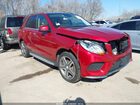 2016 Mercedes-benz Gle 350 4matic Красный vin: 4JGDA5HB5GA735834