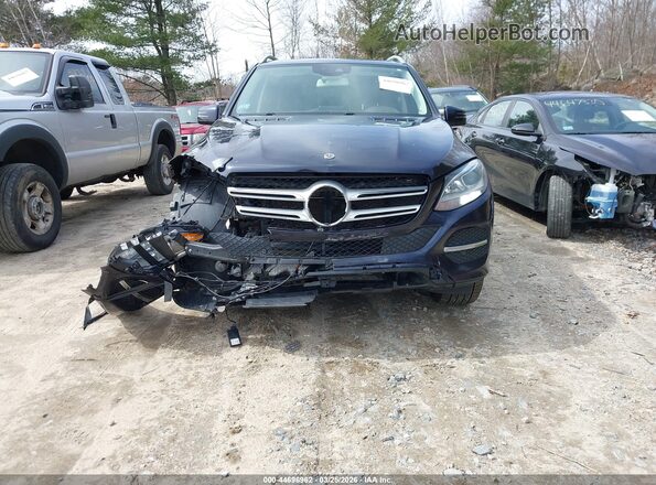 4JGDA5HB5JB038049 2018 MERCEDES-BENZ GLE 350 Blue Вид задньої частини салону