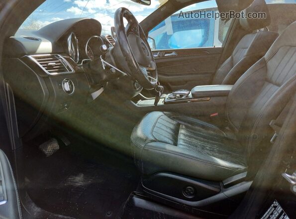 4JGDA5HB5JB203985 2018 MERCEDES-BENZ GLE Синий Вид салона спереди