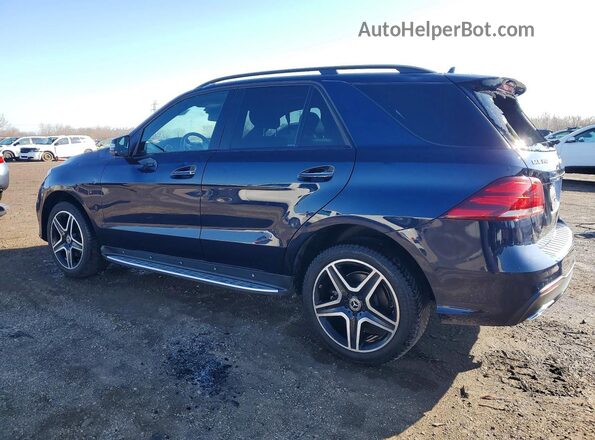 4JGDA5HB5JB203985 2018 MERCEDES-BENZ GLE Синий Задняя левая четверть
