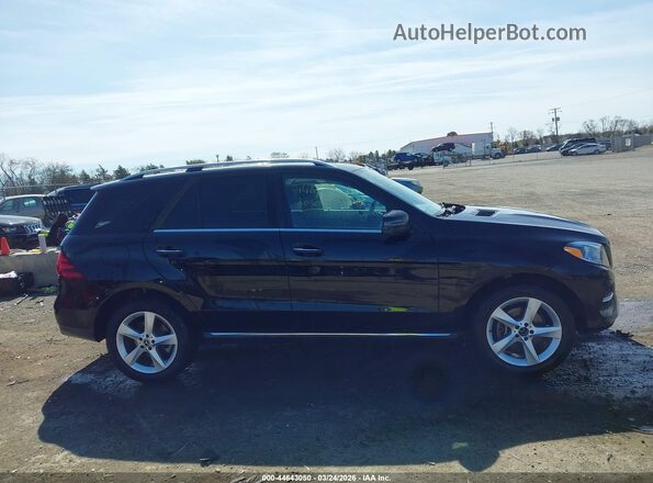 4JGDA5HB6HA968705 2017 MERCEDES-BENZ GLE 350 Black Vista interior trasera