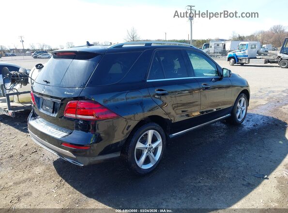 4JGDA5HB6HA968705 2017 MERCEDES-BENZ GLE 350 Black Trasero derecho