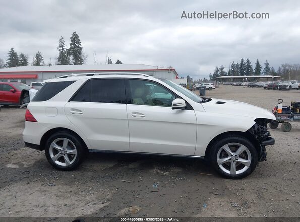 4JGDA5HB7HA832454 2017 MERCEDES-BENZ GLE 350 Белый Панорамный вид салона 360°