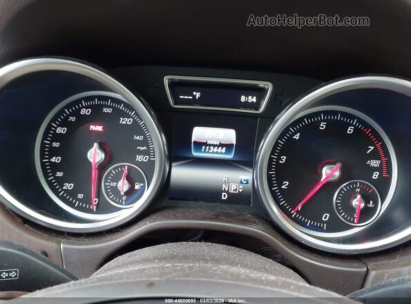 4JGDA5HB7HA832454 2017 MERCEDES-BENZ GLE 350 Белый Вид задних сидений