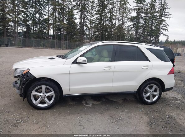 4JGDA5HB7HA832454 2017 MERCEDES-BENZ GLE 350 Белый 