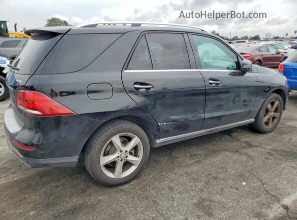 4JGDA5HB8GA755558 2016 MERCEDES-BENZ GLE Черный Задняя правая четверть